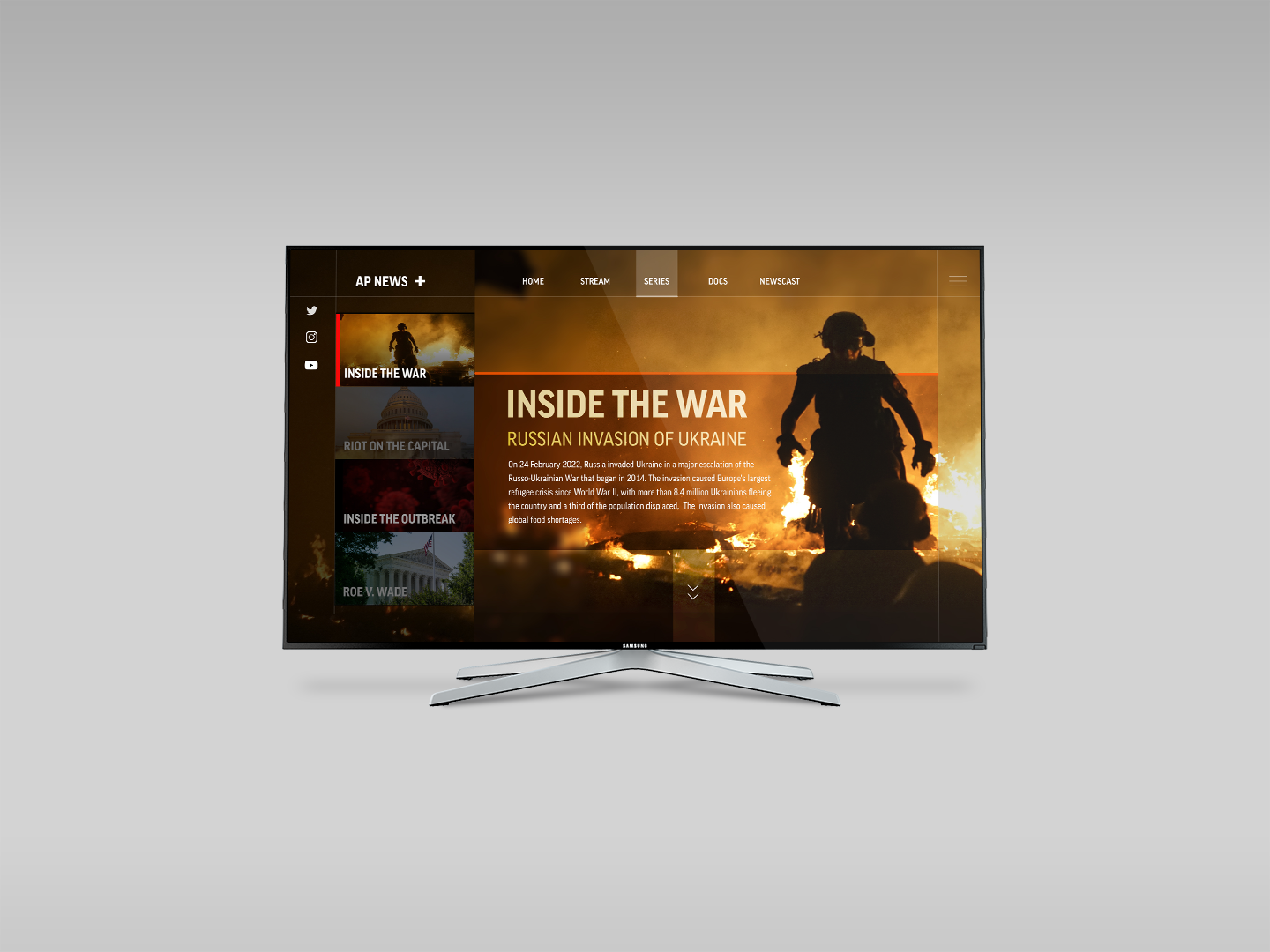 AP News+ OTT Platform